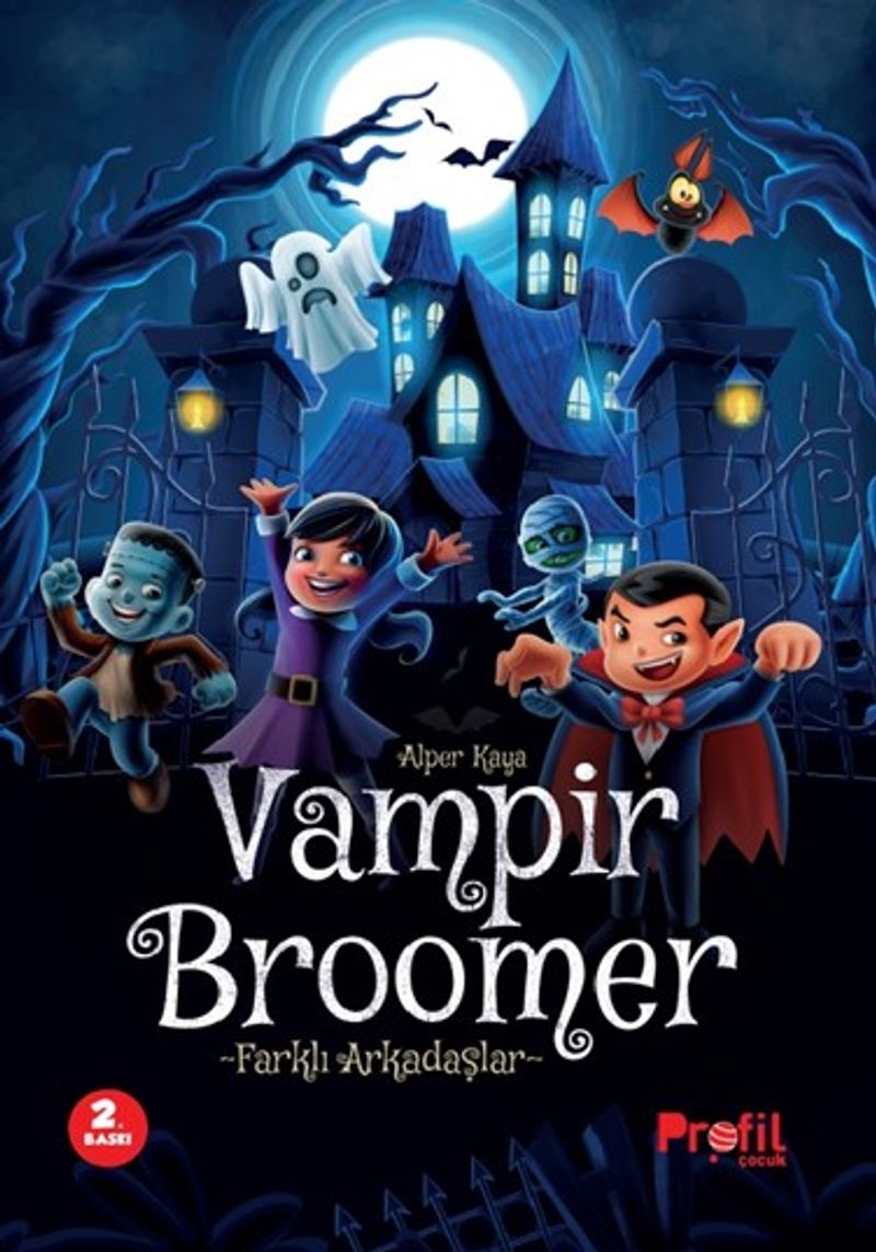 Vampir Broomer / Farklı Arkadaşlar kitap kapağı