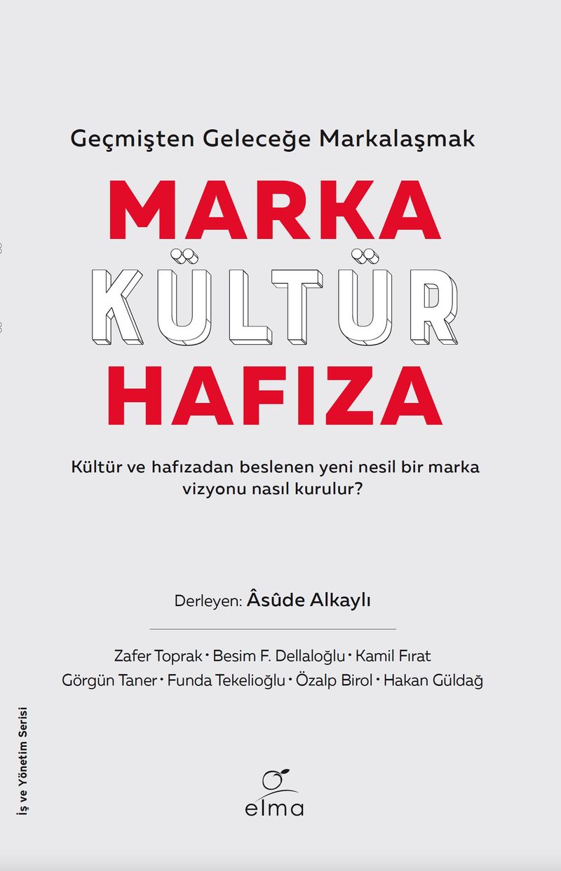 Marka - Kültür - Hafıza Geçmişten Geleceğe Markalaşmak kitap kapağı