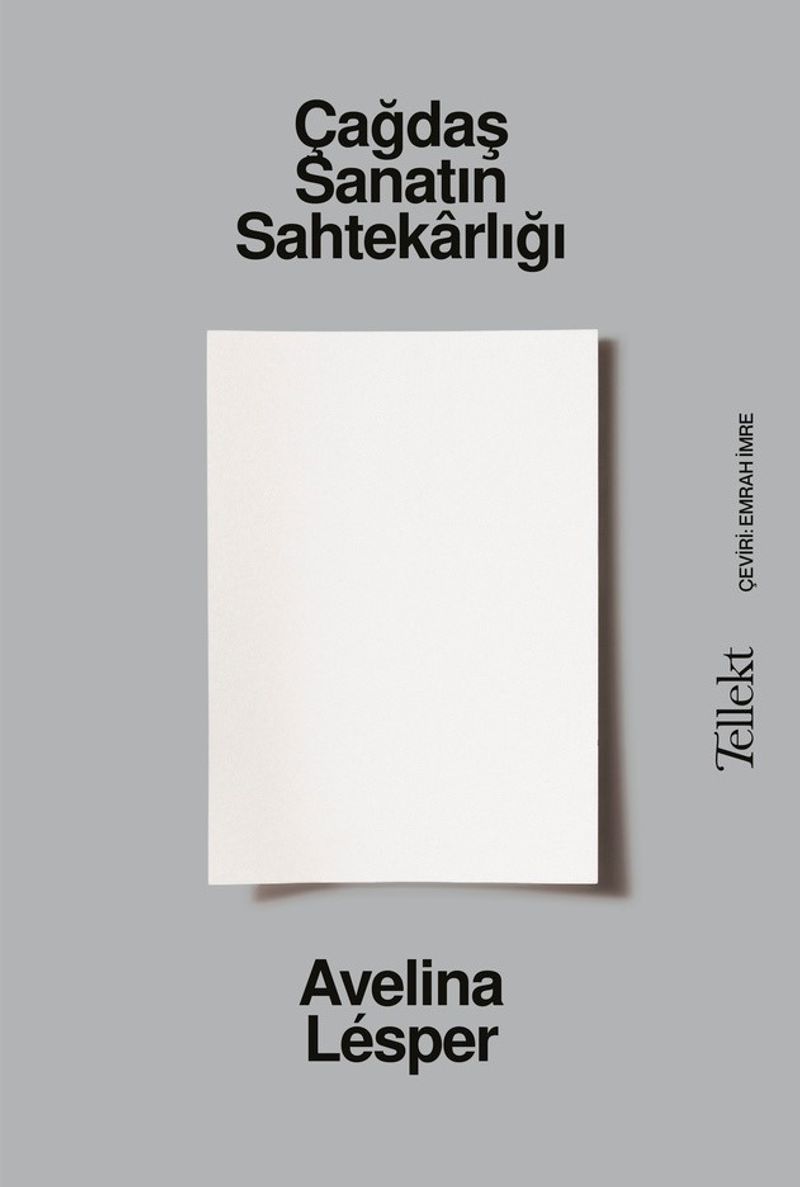 Çağdaş Sanatın Sahtekarlığı kitap kapağı