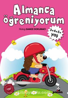 Almanca Öğreniyorum (3+ 4+ 5+ Yaş) kitap kapağı
