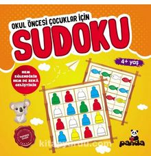 Sudoku 4 Yaş – Okul Öncesi Çocuklar İçin kitap kapağı
