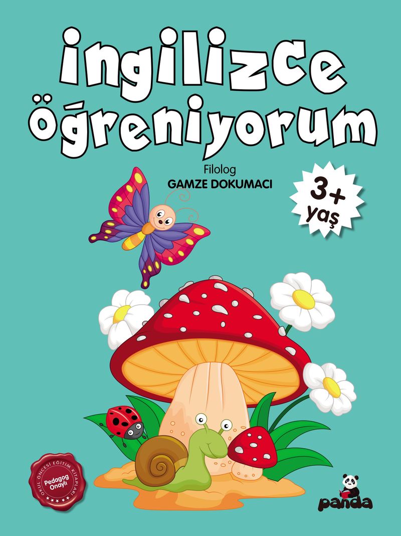 İngilizce Öğreniyorum (3+ Yaş) kitap kapağı