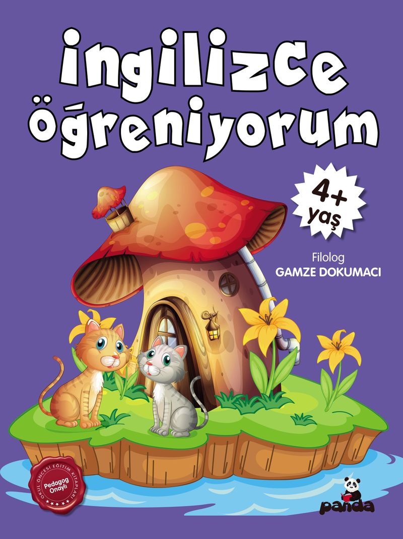 İngilizce Öğreniyorum (4+ Yaş) kitap kapağı