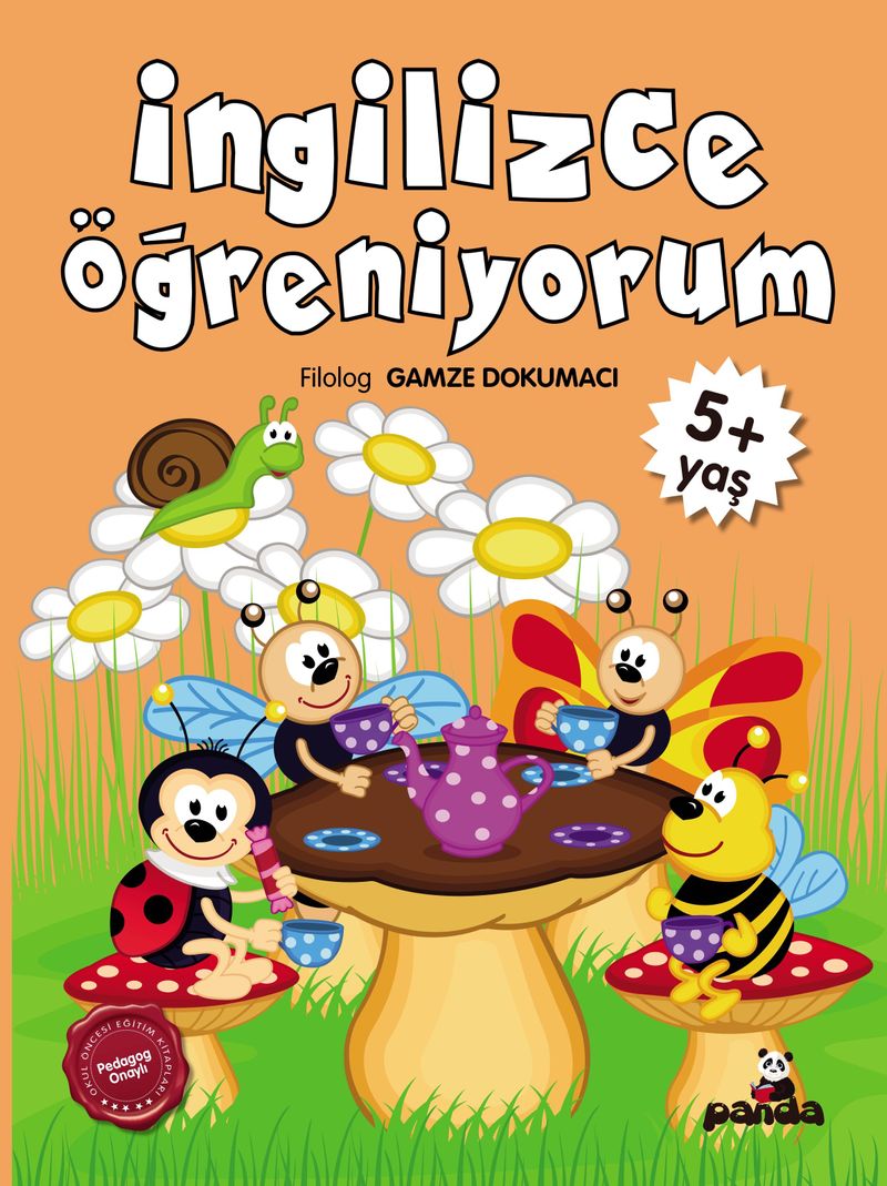İngilizce Öğreniyorum (5+ Yaş) kitap kapağı