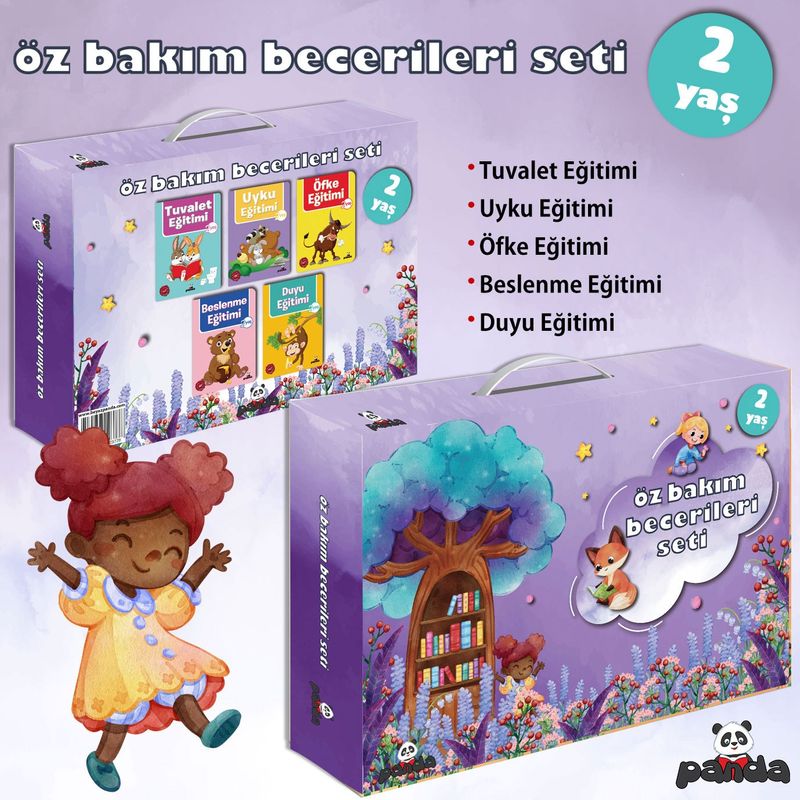 Öz Bakım Becerileri Seti (2 Yaş) kitap kapağı