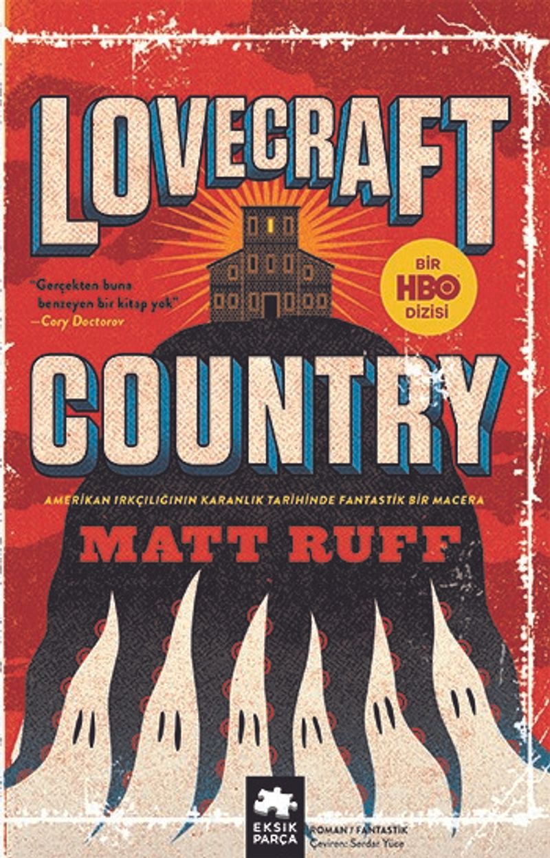 Lovecraft Country kitap kapağı