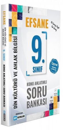 9. Sınıf Din Kültürü ve Ahlak Bilgisi Efsane Konu Anlatımlı Soru Bankası kitap kapağı