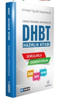 DHBT Sorularla Öğreniyorum Hazırlık Kitabı kitap kapağı