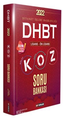 2022 DHBT Koz Lisans Önlisans Soru Bankası kitap kapağı