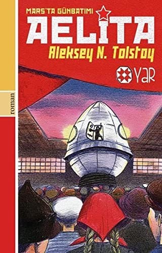 Aelita Mars'ta Günbatımı kitap kapağı