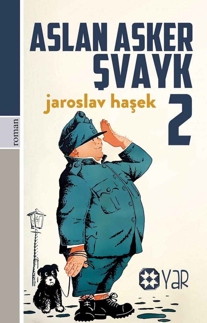Aslan Asker Şvayk 2 kitap kapağı