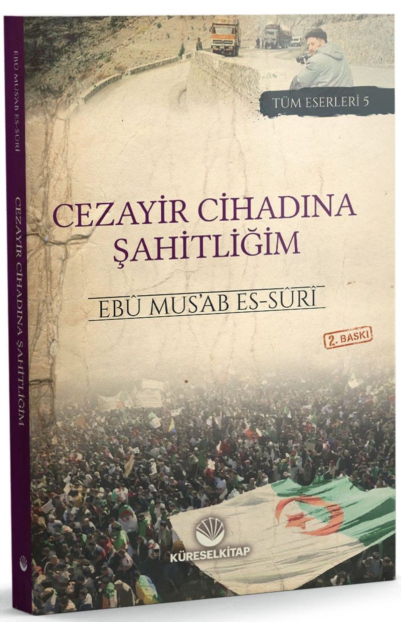 Cezayir Cihadına Şahitliğim kitap kapağı