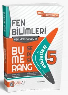 5. Sınıf Bumerang Serisi Fen Bilimleri Akıllı Defter Kitap kitap kapağı