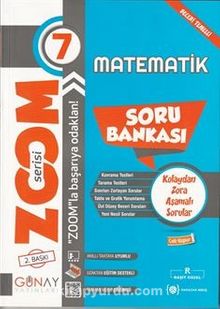 Zoom Serisi - 7. Sınıf Matematik Soru Bankası kitap kapağı