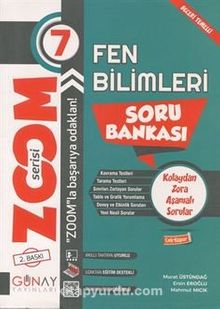 Zoom Serisi - 7. Sınıf Fen Bilimleri Soru Bankası kitap kapağı