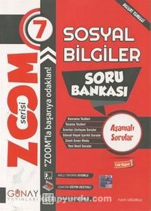 Zoom Serisi - 7. Sınıf Sosyal Bilgiler Soru Bankası kitap kapağı