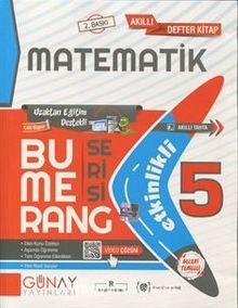 Bumerang Serisi - 5. Sınıf Etkinlikli Matematik Soru Bankası kitap kapağı