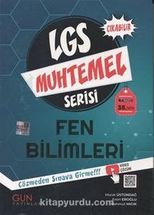 LGS Muhtemel Serisi - Fen Bilimleri Soru Bankası kitap kapağı