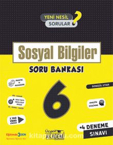 6. Sınıf Sosyal Bilgiler Soru Bankası kitap kapağı