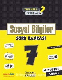 7. Sınıf Sosyal Bilgiler Soru Bankası kitap kapağı