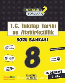 8. Sınıf T. C. İnkılap Tarihi ve Atatürkçülük Soru Bankası kitap kapağı