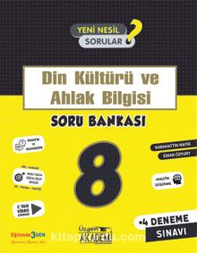 8. Sınıf Din Kültürü ve Ahlak Bilgisi Soru Bankası kitap kapağı