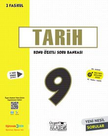 9. Sınıf Tarih Konu Özetli Soru Bankası (3 Fasikül) kitap kapağı