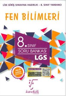 8. Sınıf LGS Fen Bilimleri Soru Bankası kitap kapağı