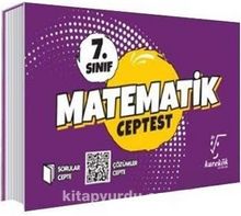 7. Sınıf Matematik Cep Test kitap kapağı