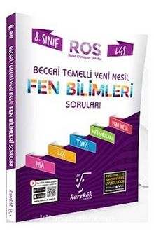 LGS 8. Sınıf Beceri Temelli Yeni Nesil Fen Bilimleri Soruları kitap kapağı