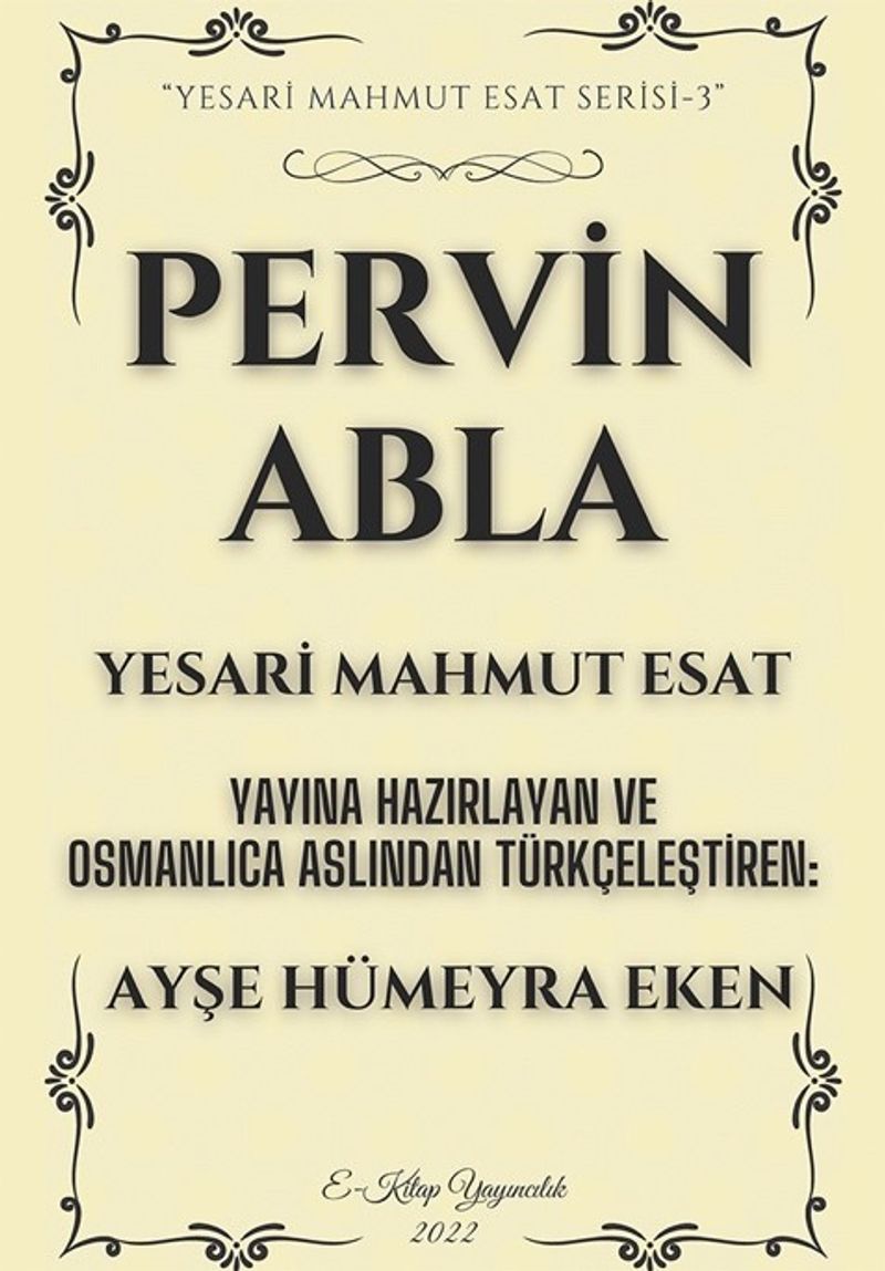Pervin Abla kitap kapağı