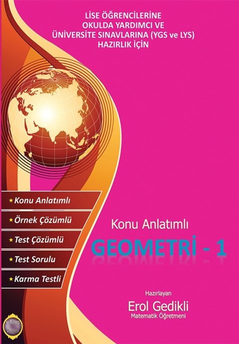 Konu Anlatımlı Geometri 1 kitap kapağı