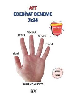 AYT Edebiyat Deneme 7x24 kitap kapağı