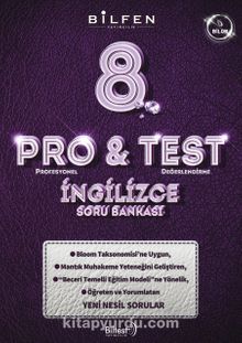8. Sınıf İngilizce Protest Soru Bankası kitap kapağı