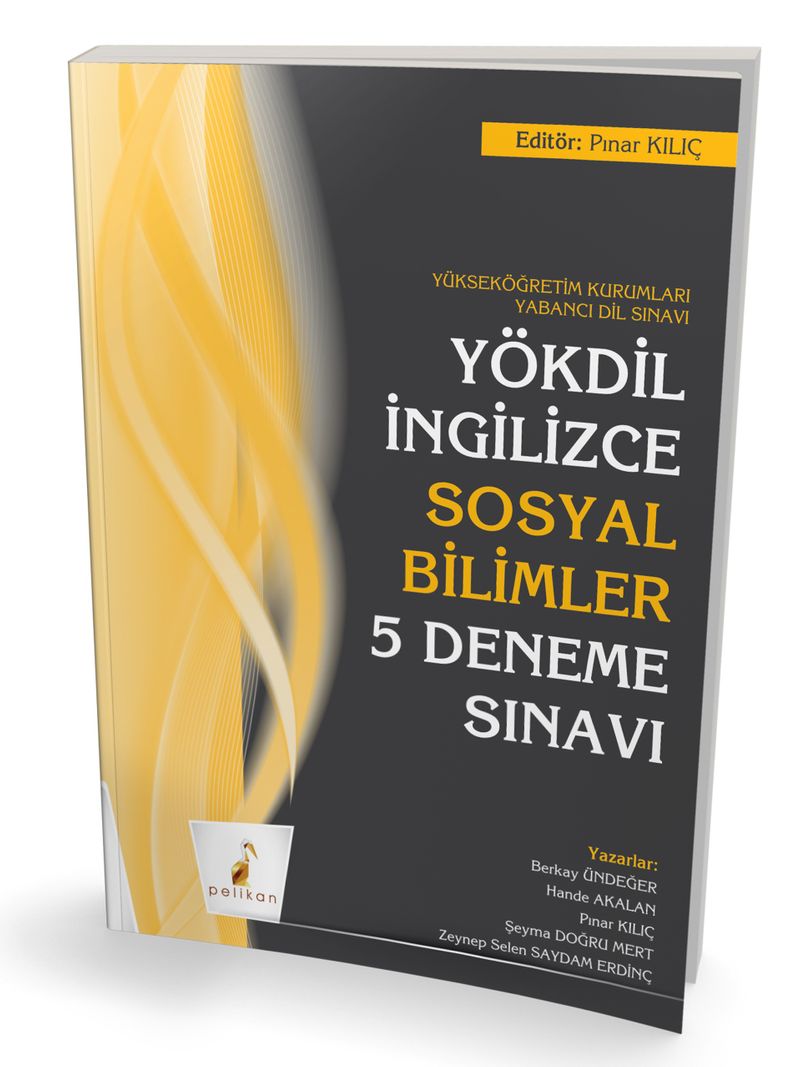 YÖKDİL İngilizce Sosyal Bilimler 5 Deneme Sınavı kitap kapağı