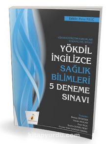YÖKDİL İngilizce Sağlık Bilimleri 5 Deneme Sınavı kitap kapağı