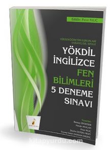 YÖKDİL İngilizce Fen Bilimleri 5 Deneme Sınavı kitap kapağı