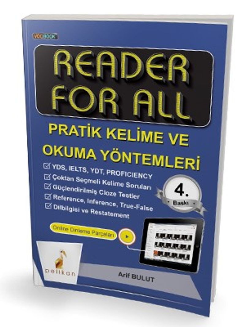 Reader For All Pratik Kelime ve Okuma Yöntemleri kitap kapağı