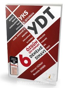 YKS 3. Oturum YDT İngilizce Özgün 6 Deneme Sınavı Çek Kopart kitap kapağı