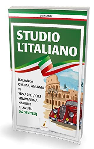 Studio L'italiano A2 Seviyesi kitap kapağı