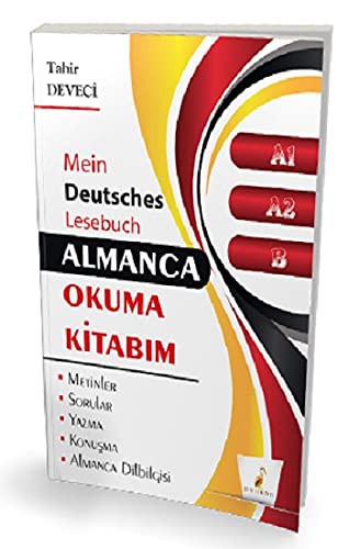 Almanca Okuma Kitabım A1 - A2 - B Seviyesi kitap kapağı