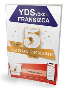 YDS YÖKDİL Fransızca Dijital Çözümlü 5 Özgün Deneme Sınavı kitap kapağı