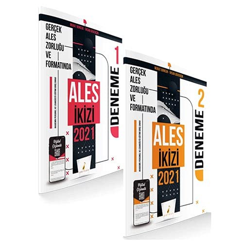 ALES İkizi 2 Özgün Deneme Sınavı Dijital Çözümlü kitap kapağı