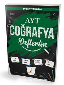 YKS AYT Coğrafya Defterim kitap kapağı