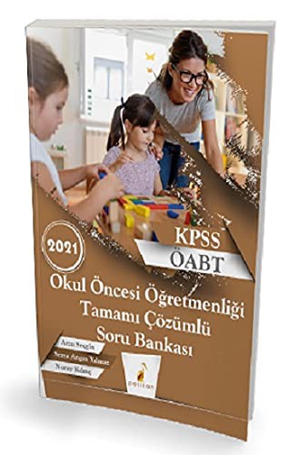 2021 KPSS ÖABT Okul Öncesi Öğretmenliği Tamamı Çözümlü Soru Bankası kitap kapağı