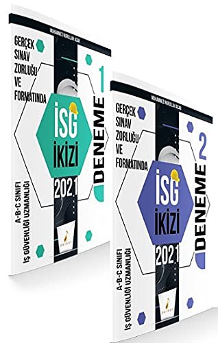 İş Güvenliği Uzmanlığı Sınavlarına Hazırlık İSG İkizi 2 Özgün Deneme Sınavı kitap kapağı