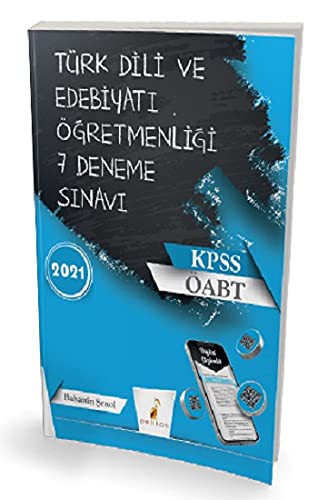 2021 ÖABT Türk Dili Edebiyatı Öğretmenliği Dijital Çözümlü 7 Deneme Sınavı kitap kapağı