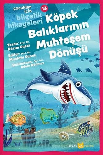 Köpek Balıklarının Muhteşem Dönüşü / Çocuklar için Bilgelik Hikayeleri 13 kitap kapağı