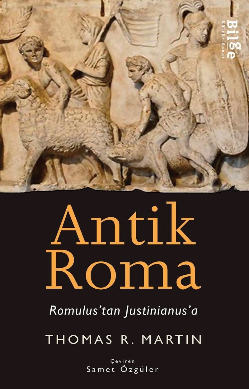 Antik Roma Romulus'tan Justinianus'a kitap kapağı