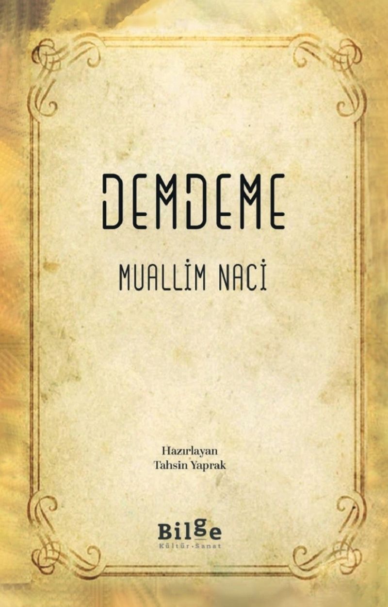Demdeme kitap kapağı